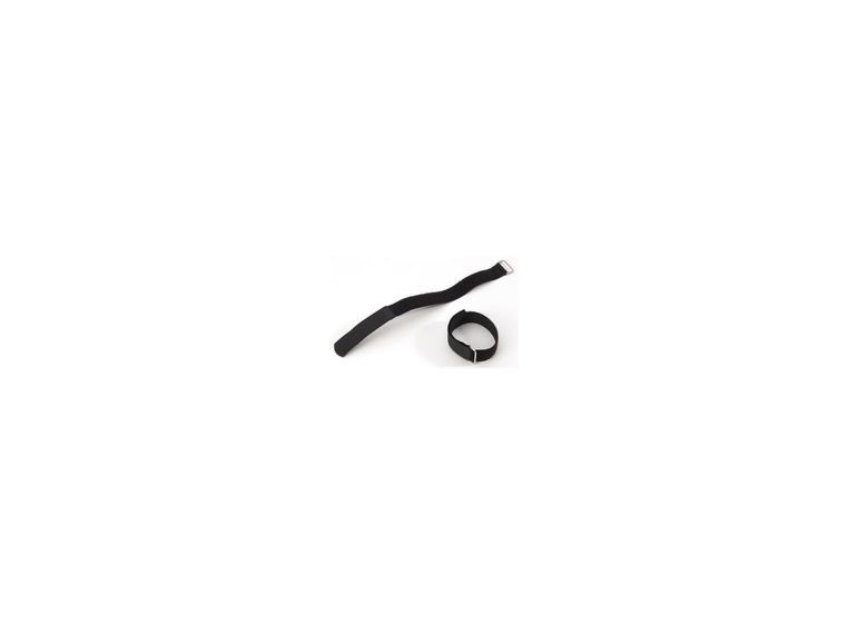 Adam Hall Accessories VR 4040 BLK - Hook and Loop Cable Tie